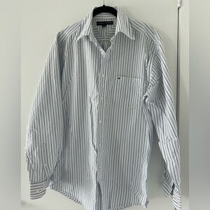 Men’s Tommy Hilfiger striped Shirt long Sleeves Medium